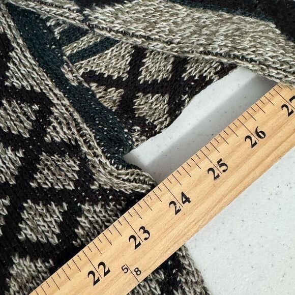 Oloay Men’s Vintage Crazy Graphic Sweater Size Large-XL Knit Round Neck - Picture 9 of 11